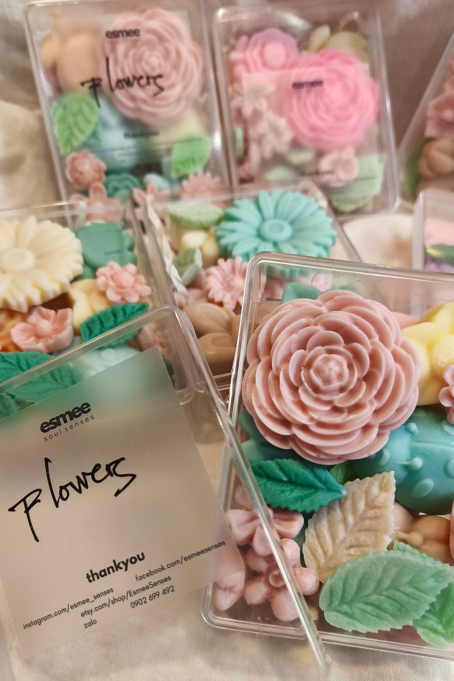 Wax melts Flowers