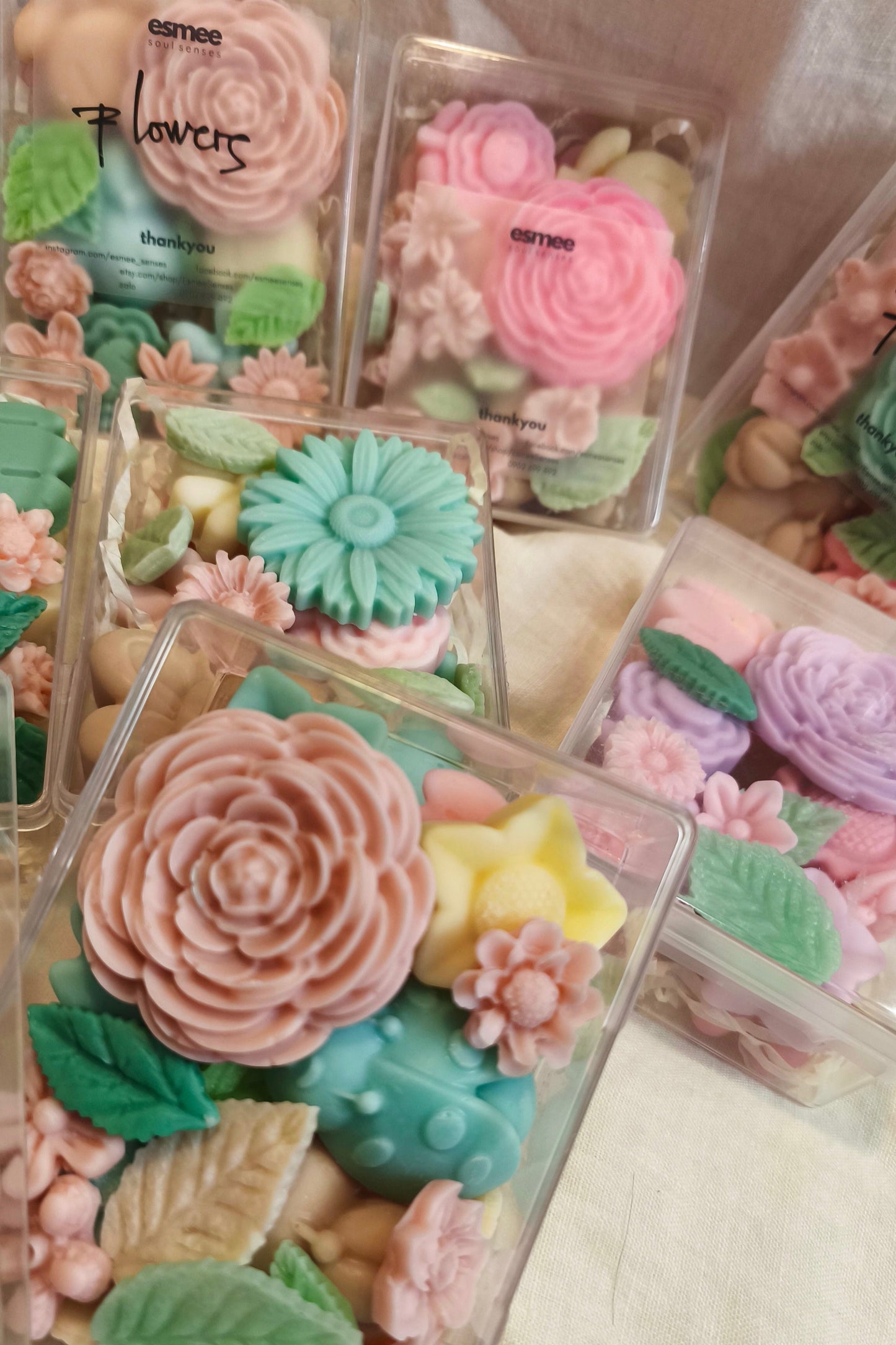 Wax melts Flowers
