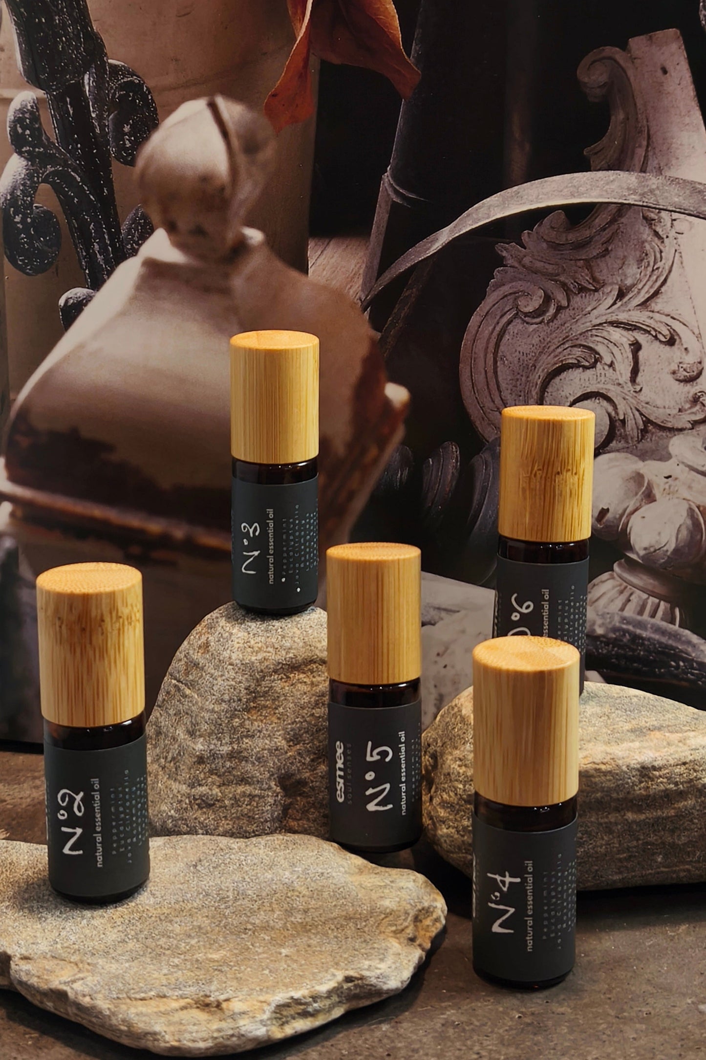 Natural Essential Herbal Oils Roller 5ml