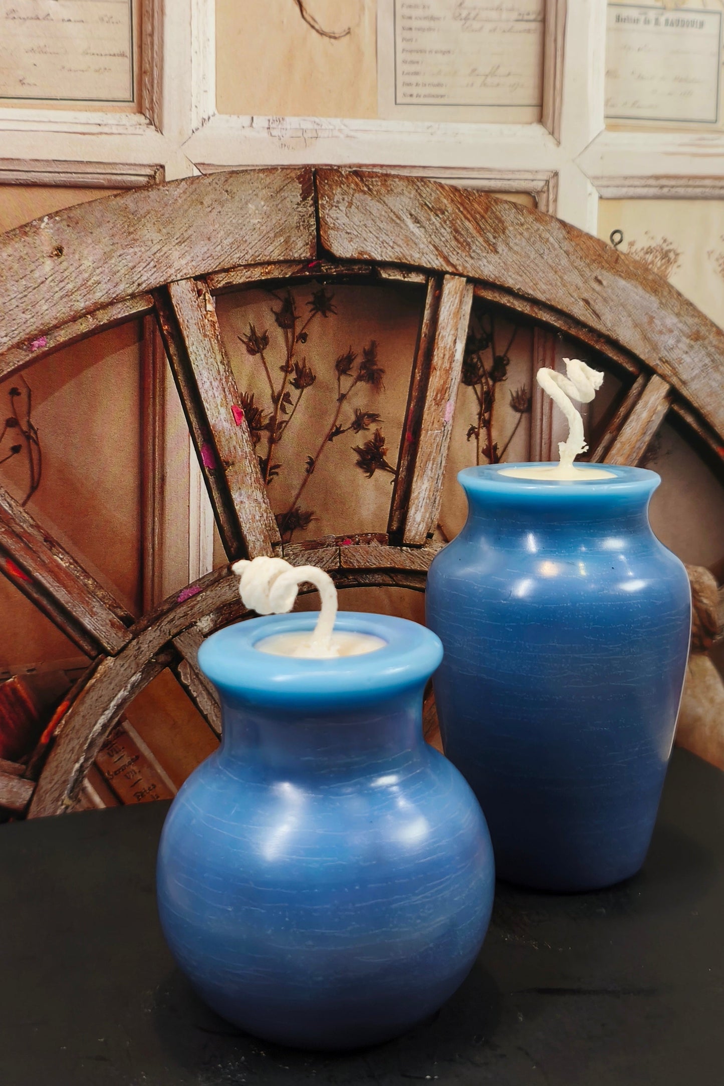 Jade Vase Scented Candles (set 2 pieces)