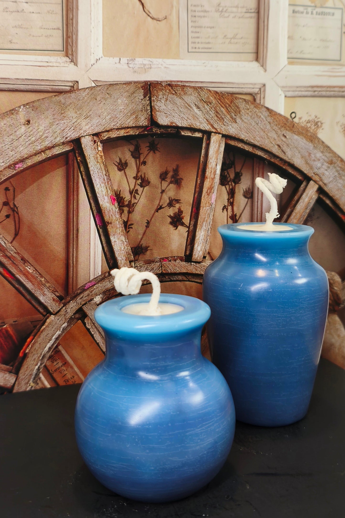 Jade Vase Scented Candles (set 2 pieces)
