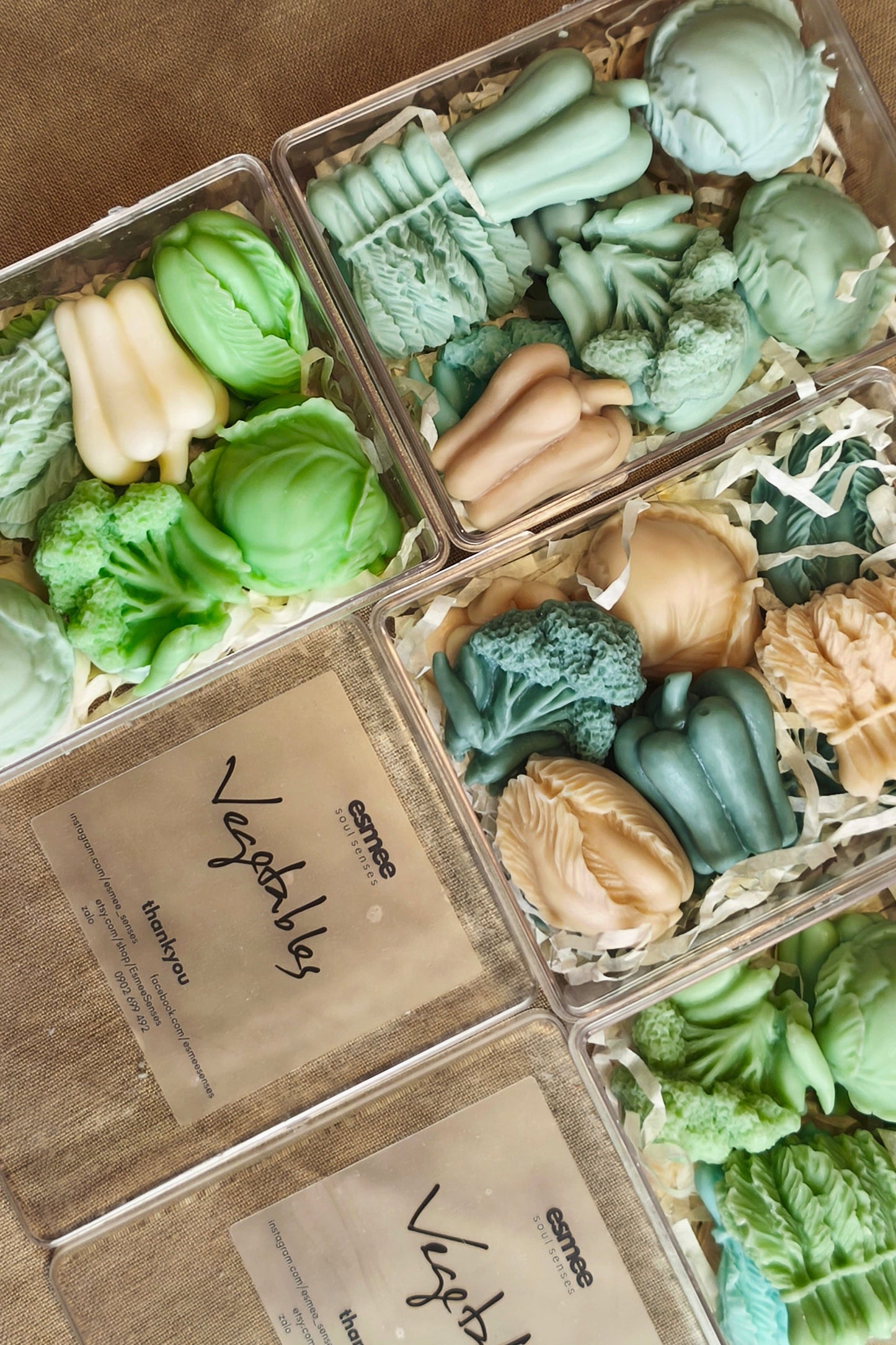 Wax melts Vegetables